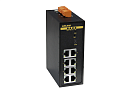 Управляемый коммутатор c 8 портами 10/100Base-T(X) (разъем RJ45), два входа питания 24/48 В пост.