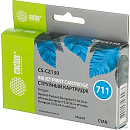Cactus CZ130A Картридж № 711 (CS-CZ130) для HP Designjet T120/520, голубой, с чипом