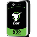 Жесткий диск SEAGATE Жесткий диск/ HDD SAS 22Tb Exos X20 7200 512Mb 1 year warranty