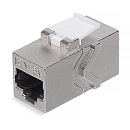 адаптер Cabeus CA-8p8c-C6a-SH Проходной адаптер, RJ45-RJ45 (8p8c), категория 6a, экранированный