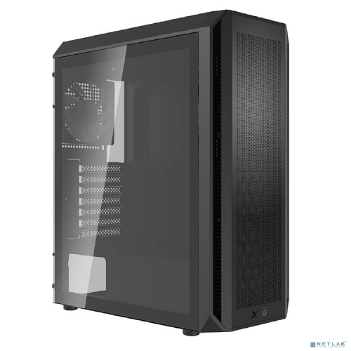 XPG VALOR AIR Plus black / ATX / tempered glass / 4x 120mm ARGB fans/front magnet filter/ VALORAIRPLUSMTA-BKCWW