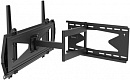 Кронштейн для телевизора Hama Fullmotion Professional черный 37"-80" макс.40кг настенный поворот и наклон