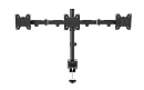 [WDM3-26] Настольное крепление для трех мониторов 14"-26", VESA 75x75, 100x100, макс. нагрузка 10 кг, расст. от основания до 374 мм., наклон -30°/+30°
