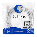 Патч-корд U/UTP, категория 6а (10G), 2xRJ45/8p8c, LSZH, 5м Cabeus PC-UTP-RJ45-Cat.6a-5m-LSZH Патч-корд U/UTP, категория 6а (10G), 2xRJ45/8p8c, неэкран