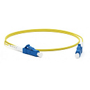 Hyperline FC-S2-9-LC/UR-LC/UR-H-1.5M-LSZH-YL Патч-корд волоконно-оптический (шнур) SM 9/125 (OS2), LC/UPC-LC/UPC, 2.0 мм, simplex, LSZH, 1.5 м