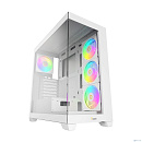 Case Ocypus Gamma C72 WH ARGB ATX / win / white / 4 ARGB fans / no PSU / Tempered Glass