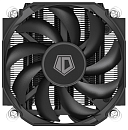 Кулер для процессора ID-COOLING IS-28i BLACK LGA1851/1700/1200/115X низкопрофильный высота 28mm (48шт/кор, TDP 65W, PWM, 2 тепл.трубки, медная база, F