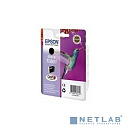 EPSON C13T08014011 T0801 Картридж черный, стандартной емкости P50/PX660 (cons ink)
