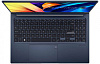 Ноутбук Asus VivoBook X1503ZA-L1303 Core i5 12500H 8Gb SSD512Gb Intel Iris Xe graphics 15.6" OLED FHD (1920x1080) noOS blue WiFi BT Cam (90NB0WY1-M00N