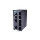Компактный коммутатор 7 x 10/100BaseTX, 1 x 100BaseFX (многомодовое оптоволокно) в металлическом корпусе, с разъемом ST