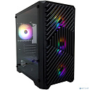 1STPLAYER TRILOBITE T5 Black / mATX, TG / 4x120mm LED fans inc. / T5-BK-4F1