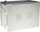 Шкаф коммутационный Lanmaster (TWT-CBWPG-9U-6X6-GY) настенный 9U 600x600мм пер.дв.стекл 60кг серый 502мм