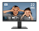 Монитор MSI PRO MP223 E2 21.5" 16:9 FHD(1920x1080) VA Flat, 1ms(MPRT),3000:1,100M:1,250nit,178/178,HDMI 1.4b,DP 1.2a,Tilt,VESA,100Hz,Black,1y war-ty