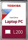 Жесткий диск Toshiba SATA-III 2TB HDWL120UZSVA Notebook L200 (5400rpm) 128Mb 2.5"