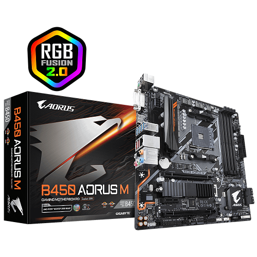 Материнская плата B450 AORUS M