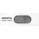 A-DATA Flash Drive 64GB UV220 USB2.0, белый и серый [auv220-64g-rwhgy]