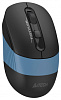 Мышь A4Tech Fstyler FB10C черный/синий оптическая (2000dpi) беспроводная BT/Radio USB (4but)
