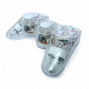 CBR CBG 915 {Игровой манипулятор для PC, проводной, 2 вибро мотора, подстветка, прозрачный, USB}