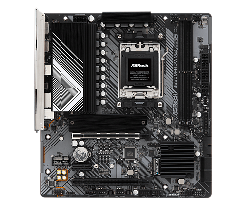 Материнская плата Asrock B650M-HDV/M.2 SocketAM5 AMD B650 2xDDR5 mATX AC`97 8ch(7.1) 2.5Gg RAID+HDMI+DP