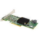 RAID-контроллер Broadcom LSI MegaRAID SAS 9341-4i SGL (LSI00419 / 05-26105-00(J) PCIe 3.0 x8 LP, SAS/SATA 12G, RAID 0,1,5,10,50, 4port(1*int SFF8643),