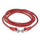 Кабель ACD Патч-корд ACD-LPS6AZ-50C |ACD-LPS6AZ-50C| Cat6a SSTP 26AWG 4Pair, CU, LSZH, Вишневый, 5м