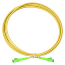 EUROLAN 41E-S2-LC-LC-02-AA Оптический коммутационный шнур симплексный, OS2, 9/125, LC/APC-LC/APC, 2 м