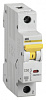 Выключатель автоматический IEK MVA31-1-050-C 50A тип C 6kA 1П 230/400В 1мод белый (упак.:1шт)