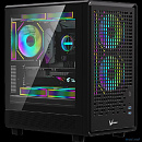 Formula Air Mesh G2 Black (mATX, Glass, 2xUSB3.0, 3x12cm FRGB fan. 1x3.5" HDD, 1x2.5" SSD)