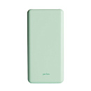 Perfeo Powerbank COLOR VIBE 10000 mah + Micro usb /In Micro usb /Out USB 1 А, 2.1A/ Mint (PF_D0165)