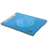 Подставка для ноутбука/ STM Laptop Cooling IP5 Blue (15,6", 1x(160x160), 2xUSB, 4 LED backlight, Black plastic+metal mech)