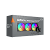 Система охлаждения/ PCCooler DA360 Pro ARGB Digital BK (300W, 360mm, LED temp., Black, ARGB/ Fans: 3x120mm, 75.8CFM, 33.7dBA, 2200RPM/ Pump height