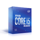 Боксовый процессор CPU LGA1200 Intel Core i5-10600KF (Comet Lake, 6C/12T, 4.1/4.8GHz, 12MB, 125/182W) BOX