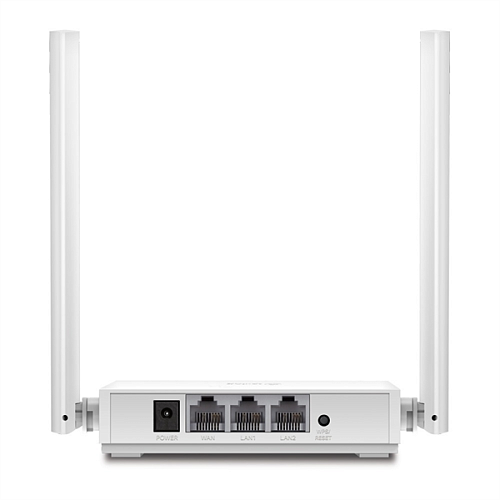 TP-Link TL-WR820N, N300 Wi Fi роутер, до 300 Мбит/с на 2,4 ГГц, 2 антенны, 1 порт WAN 10/100 Мбит/с + 2 порта LAN 10/100 Мбит/с