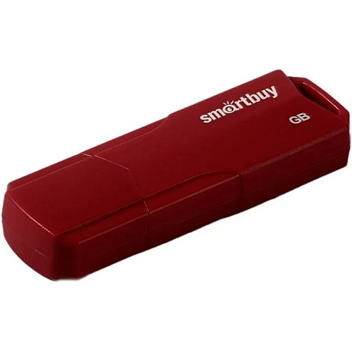 Smartbuy USB Drive 4GB CLUE Burgundy (SB4GBCLU-BG)