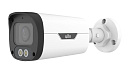 Видеокамера IP цилиндрическая, 1/1.8" КМОП, F1.0, ICR, 2688x1520: 25к/с, Ultra 265/H.265/H.264/MJPEG, 2 потока, DC12В & PoE, фиксированный объектив