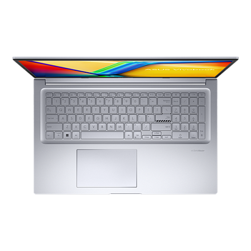 ASUS Vivobook 17X M3704YA-AU159 AMD Ryzen5 7430U 2.3GHz DDR4 16GB 1TB PCIE G3 SSD 17.3" FHD (1920 x 1080) IPS 60Hz Without OS Cool Silver