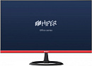 Монитор Hiper 24.5" EasyView FH2501 черный/красный TN LED 5ms 16:9 DVI HDMI M/M матовая 250cd 170гр/160гр 1920x1080 75Hz VGA FHD 3.6кг