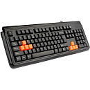 Клавиатура A-4Tech X7-G300, черная, USB, водонепроницаемая [512748]