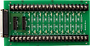 Клеммный модуль с 2 разъемами IDC-20 и разъемом DB- 37