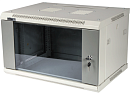 Шкаф Шкаф настенный серии Pro, 22U 600x600, стеклянная дверь