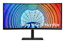 ЖК монитор SAMSUNG LS34A650UBIXCI/34" Cенсорный экран нет/VA/3440x1440 21:9/300/4000:1/5 мс/черный/9.4 кг LS34A650UBIXCI