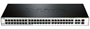 Коммутатор D-LINK DES-1210-52/C1A, WEB Smart III Switch with 48 ports 10/100Mbps and 2 ports 10/100/1000Mbps and 2 Combo 10/100/1000BASE-T/SFP