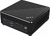 Неттоп MSI Cubi N ADL-019RU slim N100 (0.8) 4Gb SSD128Gb UHDG Windows 11 Professional 2xGbitEth WiFi BT 65W черный (9S6-B0A911-071)