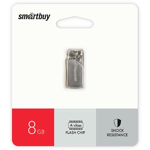 Smartbuy USB Drive 8GB MU30 Metal (SB008GBMU30) UFD 2.0