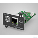 Карта облачного мониторинга/ Cloud monitoring card CyberPower RCCARD100 NEW для 1ф устройств, проводная Ethernet