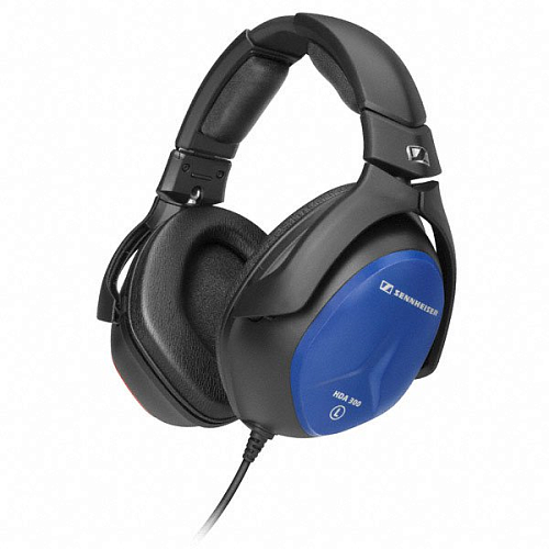 Sennheiser HDA 300 Закрытые динамические аудиометрические наушники. 20 - 20000 Гц, 23 Ом, кабель 2,2м. разъемы 2 x jack 6,3 мм. Моно.