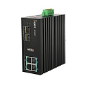 SP3006F-BT, промышленный неуправляемый PoE BT, 4GE+2SFP