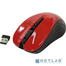 Oklick 545MW черный/красный оптическая (1600dpi) беспроводная USB (4but) [368631]