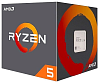 CPU AMD Ryzen X4 R5-2400G Raven Ridge 3600MHz AM4, 65W, Radeon RX Vega, YD2400C5FBBOX BOX