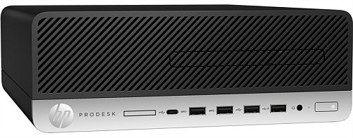 HP ProDesk 600 G5 SFF Core i3-9100 3.6GHz,8Gb DDR4-2666(2),256Gb SSD,DVDRW,USB Kbd+USB Mouse,VGA,3/3/3yw,Win10Pro